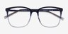 House Gradient Blue PlasticEyeglass Frames from EyeBuyDirect, Closed View