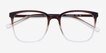 House Gradient Brown MetalEyeglass Frames from EyeBuyDirect, Closed View