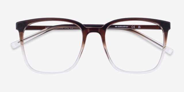 House Gradient Brown PlasticEyeglass Frames from EyeBuyDirect, Closed View