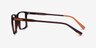 Why Brown PlasticEyeglass Frames from EyeBuyDirect, Side View
