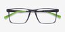 Why Gray PlasticEyeglass Frames from EyeBuyDirect, Closed View