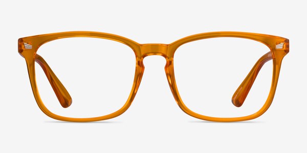 Hope Clear Orange Plastique Montures de lunettes de vue