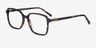 Nonchalance Tortoise AcetateEyeglass Frames from EyeBuyDirect, Angle View