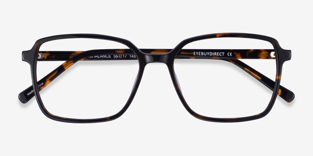 Nonchalance Tortoise AcetateEyeglass Frames from EyeBuyDirect, Closed View