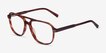 Spirit Tortoise AcetateEyeglass Frames from EyeBuyDirect, Angle View