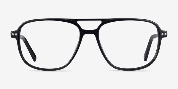 Spirit Noir Acétate Montures de lunettes de vue