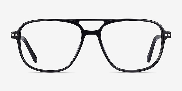 Spirit Noir Acétate Montures de lunettes de vue