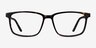 Shift Tortoise AcetateEyeglass Frames from EyeBuyDirect, Front View