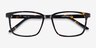 Shift Tortoise AcetateEyeglass Frames from EyeBuyDirect, Closed View