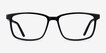 Shift Black AcetateEyeglass Frames from EyeBuyDirect, Front View