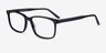 Shift Black AcetateEyeglass Frames from EyeBuyDirect, Angle View