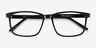 Shift Black AcetateEyeglass Frames from EyeBuyDirect, Closed View