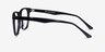 Easy Black AcetateEyeglass Frames from EyeBuyDirect, Side View