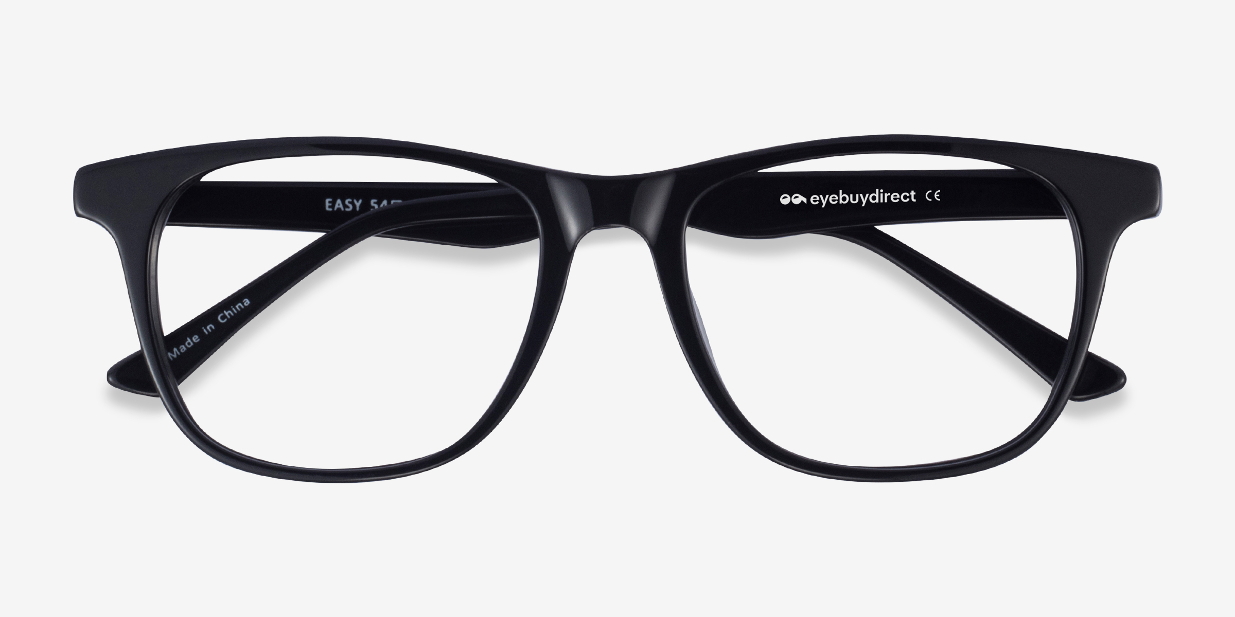 Easy Rectangle Black Glasses For Men Eyebuydirect Canada