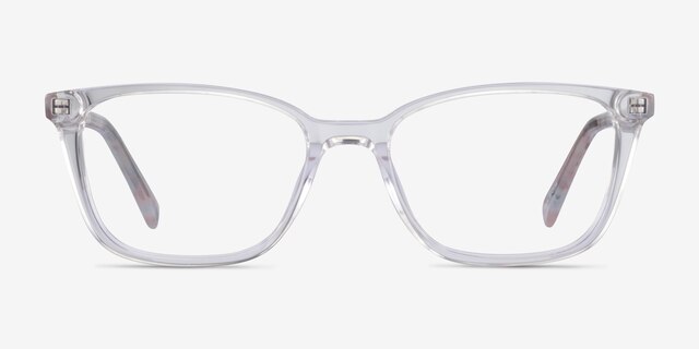 Cheesecake Clear AcetateEyeglass Frames from EyeBuyDirect, Front View