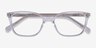 Cheesecake Clear AcetateEyeglass Frames from EyeBuyDirect, Closed View