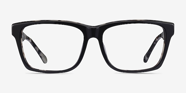 Shuffle Black Ivory Tortoise Acétate Montures de lunettes de vue