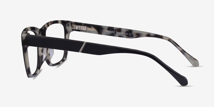 Shuffle Black Ivory Tortoise Acétate Montures de lunettes de vue d'EyeBuyDirect