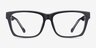Shuffle Gray AcetateEyeglass Frames from EyeBuyDirect, Front View