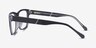 Shuffle Gray AcetateEyeglass Frames from EyeBuyDirect, Side View