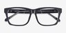 Shuffle Gray AcetateEyeglass Frames from EyeBuyDirect, Closed View