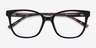 Miracle Black Gold AcetateEyeglass Frames from EyeBuyDirect, Closed View