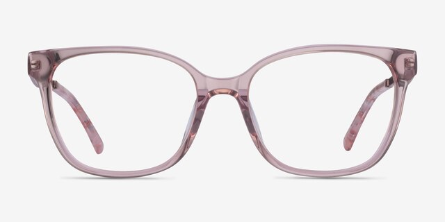 Miracle Pink AcetateEyeglass Frames from EyeBuyDirect, Front View