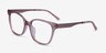Miracle Pink AcetateEyeglass Frames from EyeBuyDirect, Angle View