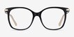 Celestial Black Gold AcetateEyeglass Frames from EyeBuyDirect, Front View