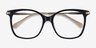 Celestial Black  Gold AcetateEyeglass Frames from EyeBuyDirect, Closed View