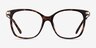 Celestial Tortoise  Gold AcétateMontures de lunettes de vue d'EyeBuyDirect, Vue de Face