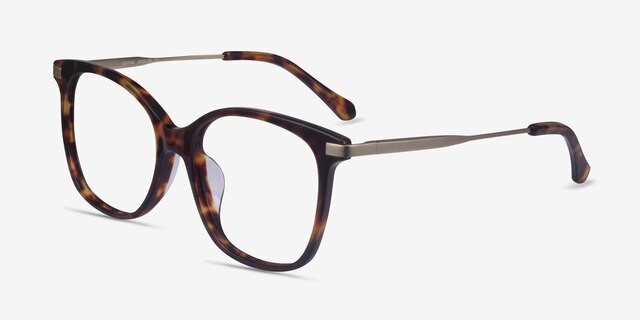Celestial Tortoise  Gold AcétateMontures de lunettes de vue d'EyeBuyDirect, Vue d'Angle
