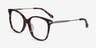 Celestial Tortoise  Gold AcétateMontures de lunettes de vue d'EyeBuyDirect, Vue d'Angle