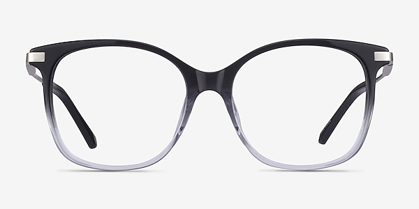 Celestial Black Clear Acetate Eyeglass Frames