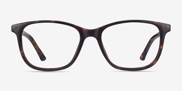 Paint Tortoise PlasticEyeglass Frames from EyeBuyDirect, Front View