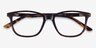 Paint Tortoise PlasticEyeglass Frames from EyeBuyDirect, Closed View