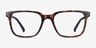 Boat Tortoise Navy PlasticEyeglass Frames from EyeBuyDirect, Front View