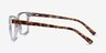 Boat Clear Tortoise PlasticEyeglass Frames from EyeBuyDirect, Side View