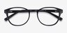 Cool Black PlasticEyeglass Frames from EyeBuyDirect, Closed View
