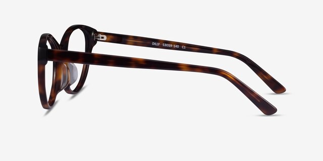 Dilly Tortoise AcetateEyeglass Frames from EyeBuyDirect, Side View