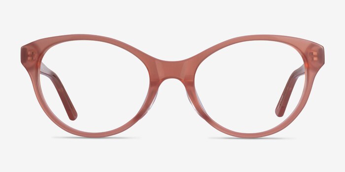 Dilly Pink Acetate Eyeglass Frames from EyeBuyDirect