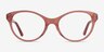 Dilly Pink AcetateEyeglass Frames from EyeBuyDirect, Front View