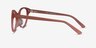 Dilly Pink AcetateEyeglass Frames from EyeBuyDirect, Side View