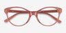 Dilly Pink AcetateEyeglass Frames from EyeBuyDirect, Closed View