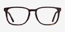 Radio Matte Tortoise AcetateEyeglass Frames from EyeBuyDirect, Front View