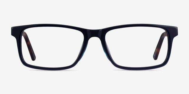 Osmotic Dark Blue Tortoise AcetateEyeglass Frames from EyeBuyDirect, Front View