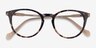 Amaze Tortoise Beige AcetateEyeglass Frames from EyeBuyDirect, Closed View
