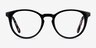 Amaze Black Tortoise AcetateEyeglass Frames from EyeBuyDirect, Front View