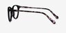 Amaze Black Tortoise AcetateEyeglass Frames from EyeBuyDirect, Side View