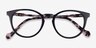 Amaze Black Tortoise AcetateEyeglass Frames from EyeBuyDirect, Closed View
